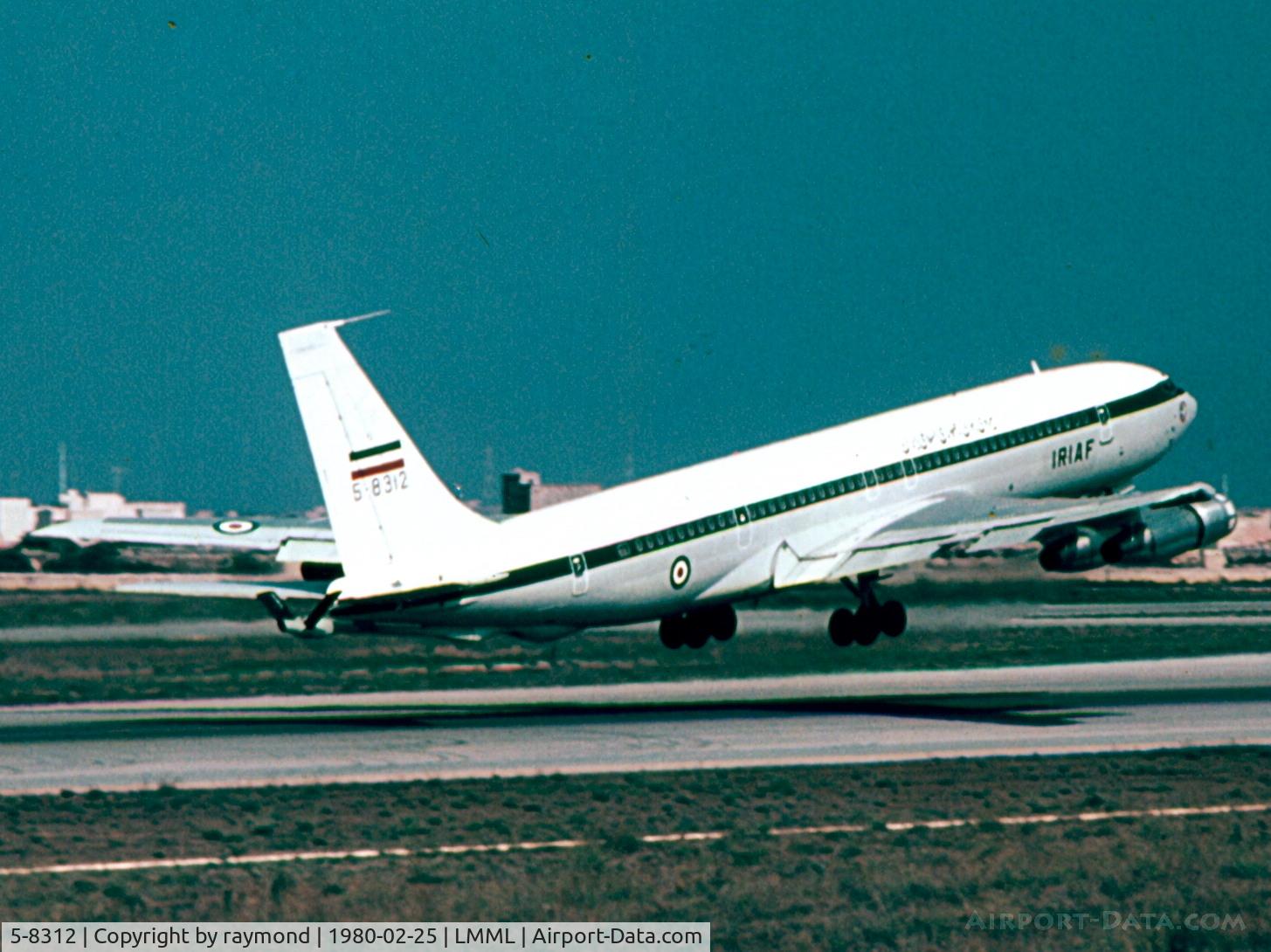 5-8312, 1976 Boeing 707-3J9C C/N 917, KC135 5-8312 Iranian Air Force