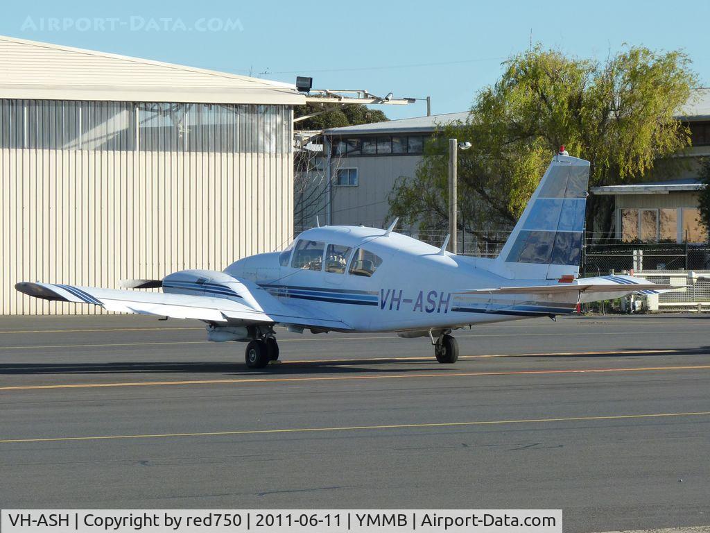 VH-ASH, 1966 Piper PA-23-250 C/N 27-3300, Piper Aztec VH-ASH at Moorabbin