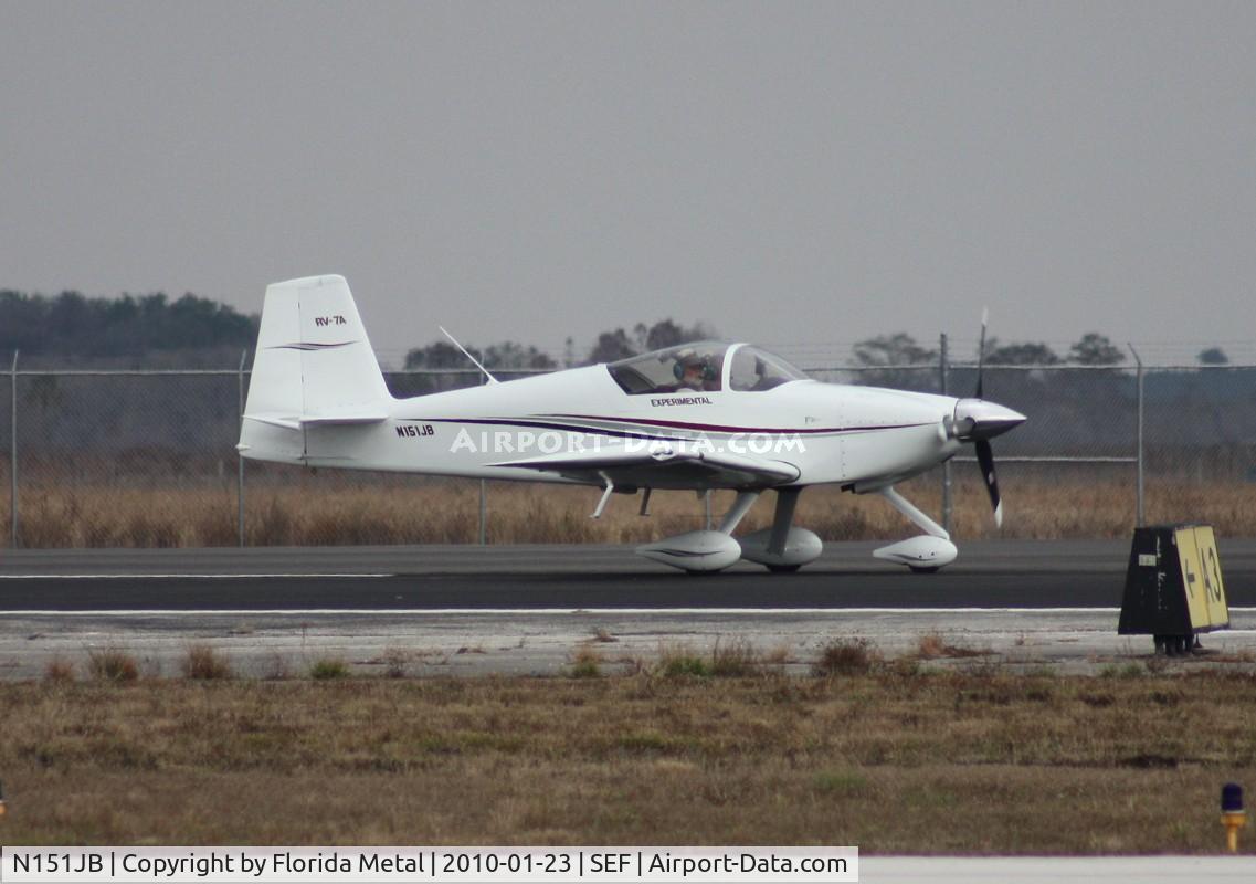 N151JB, 2006 Vans RV-7A C/N 70046, RV-7A