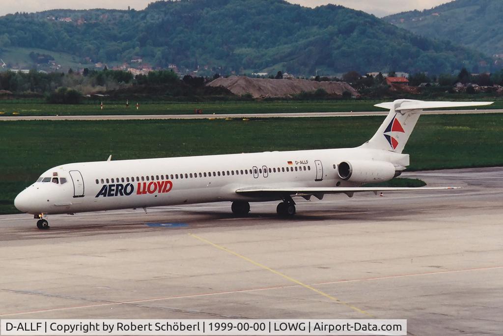 D-ALLF, 1987 McDonnell Douglas MD-83 (DC-9-83) C/N 49602, D-ALLF