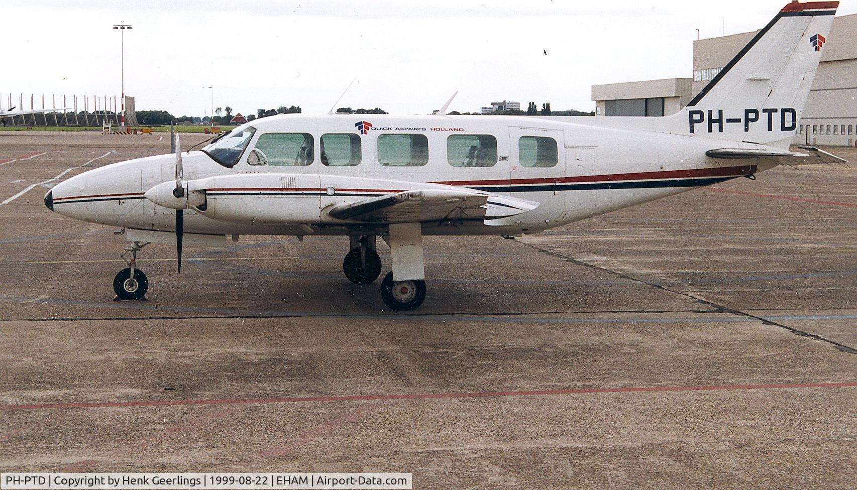 PH-PTD, 1978 Piper PA-31-350 Navajo Chieftain C/N 31-7852066, Quick Airways Holland