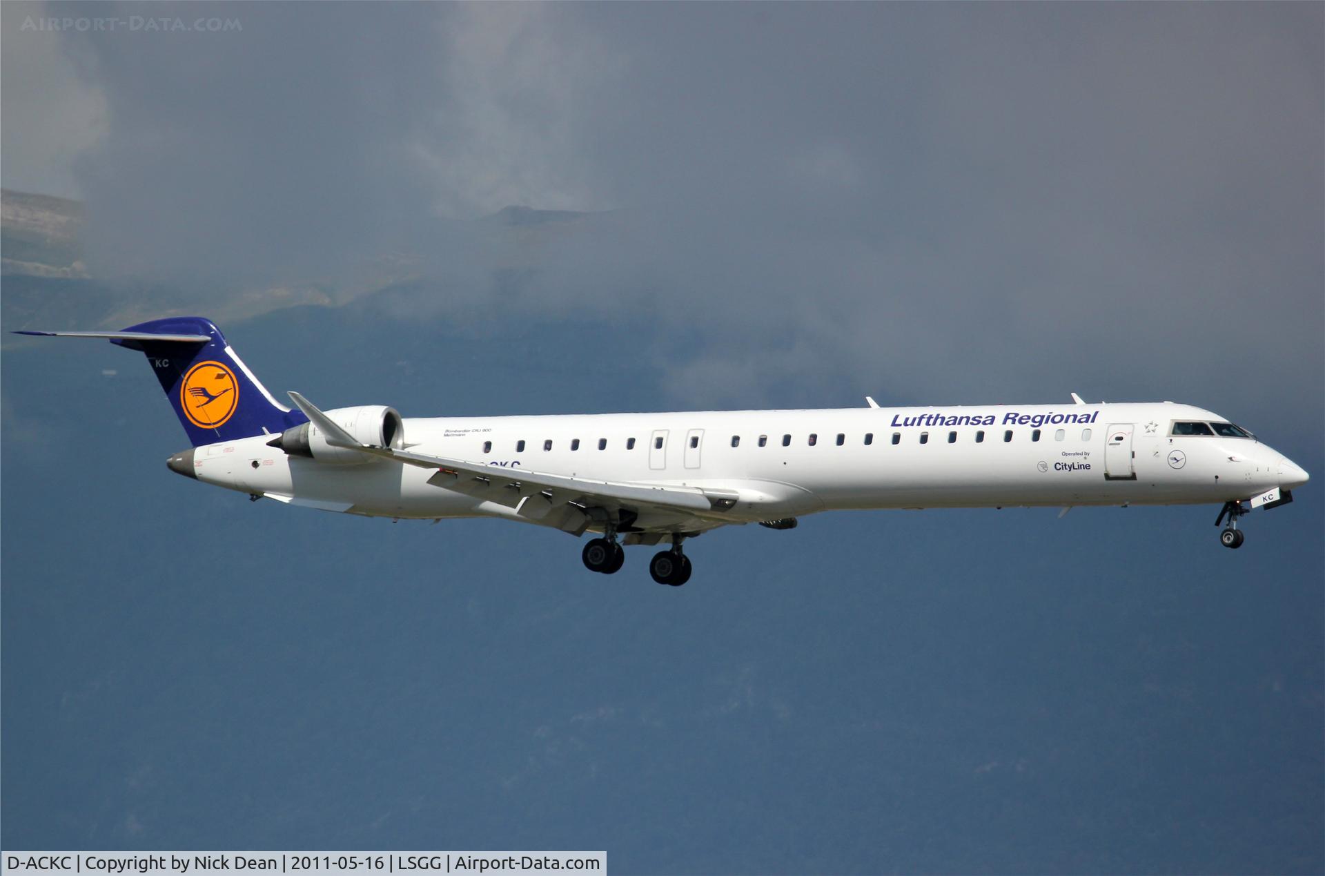 D-ACKC, 2006 Bombardier CRJ-900LR (CL-600-2D24) C/N 15078, LSGG/GVA