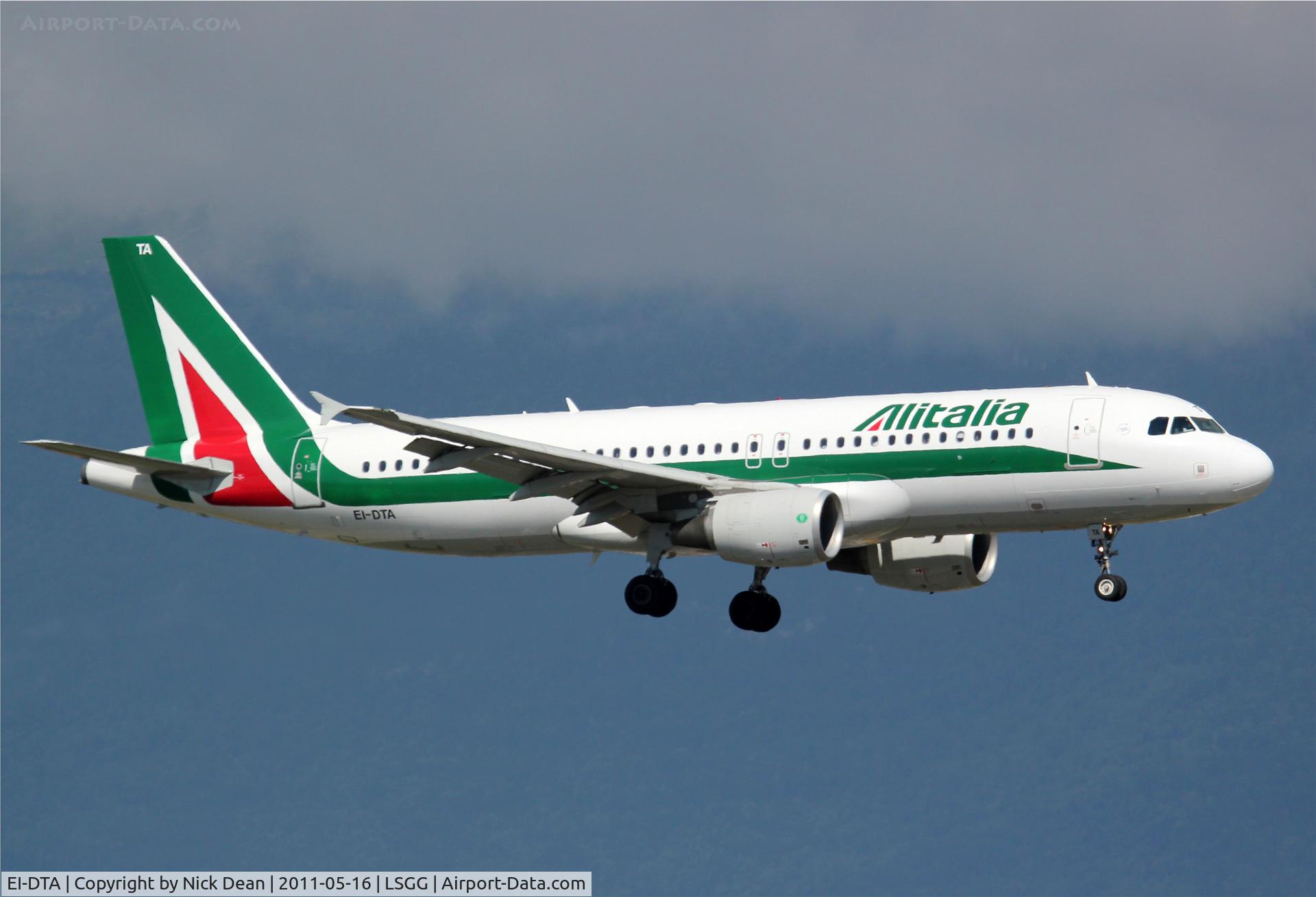 EI-DTA, 2008 Airbus A320-216 C/N 3732, LSGG/GVA