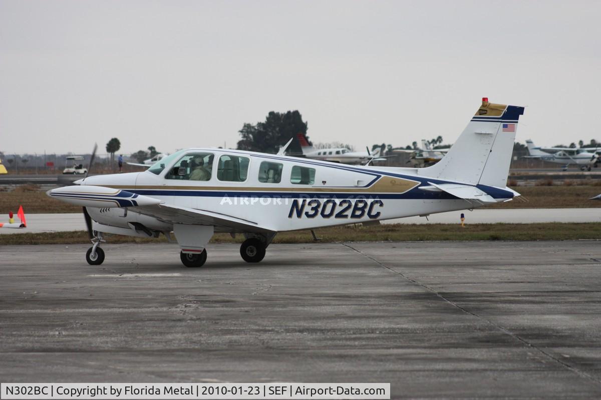 N302BC, 1982 Beech A36 Bonanza 36 C/N E-1982, Beech A36