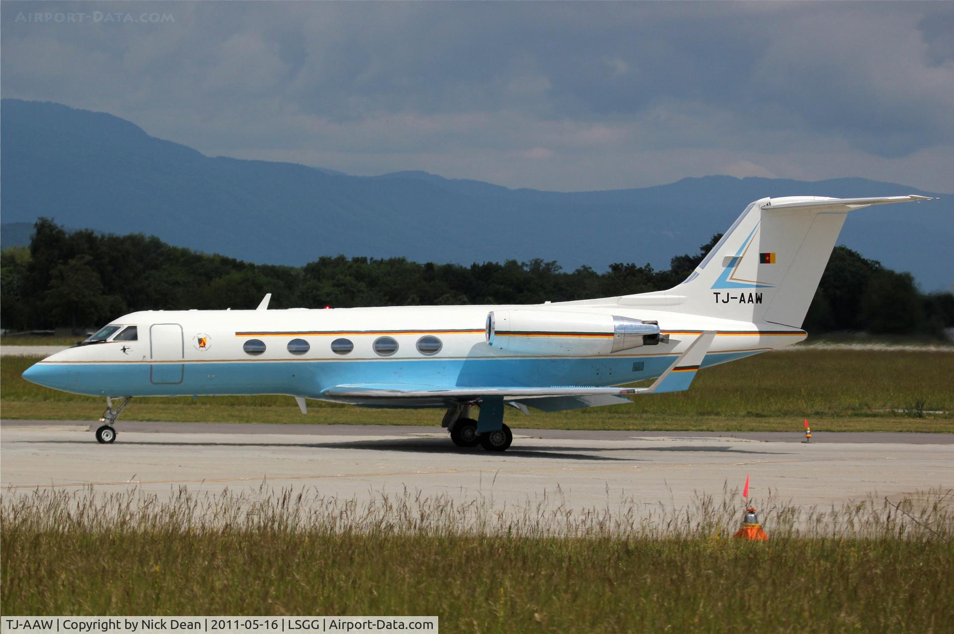 TJ-AAW, 1986 Gulfstream Aerospace G-1159A Gulfstream III C/N 486, LSGG/GVA