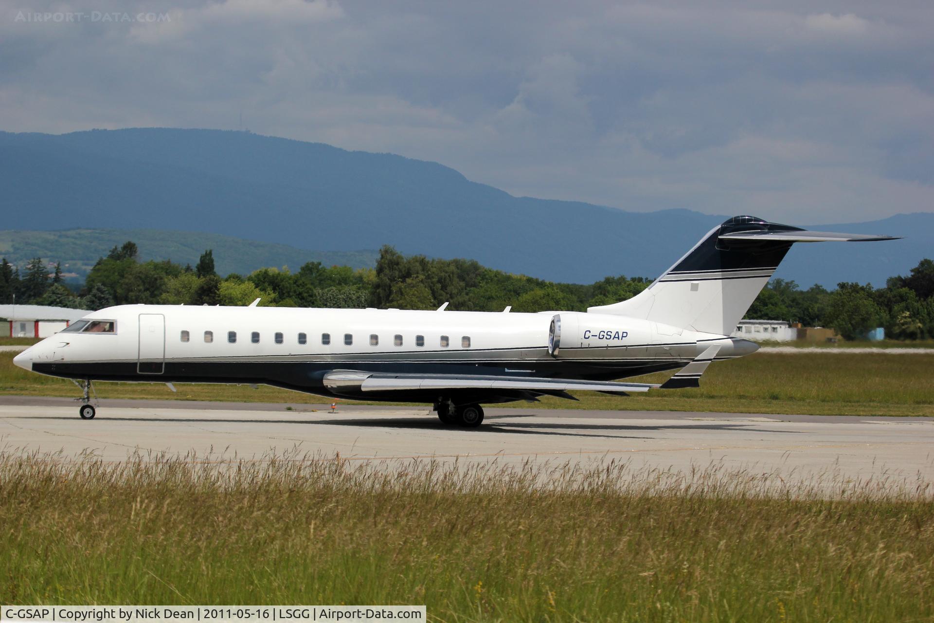 C-GSAP, 1999 Bombardier BD-700-1A10 Global Express C/N 9038, LSGG/GVA