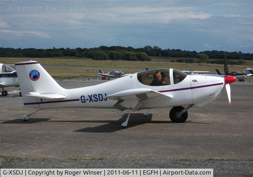 G-XSDJ, 2002 Europa XS Monowheel C/N PFA 247-13378, Visiting Europa Classic.