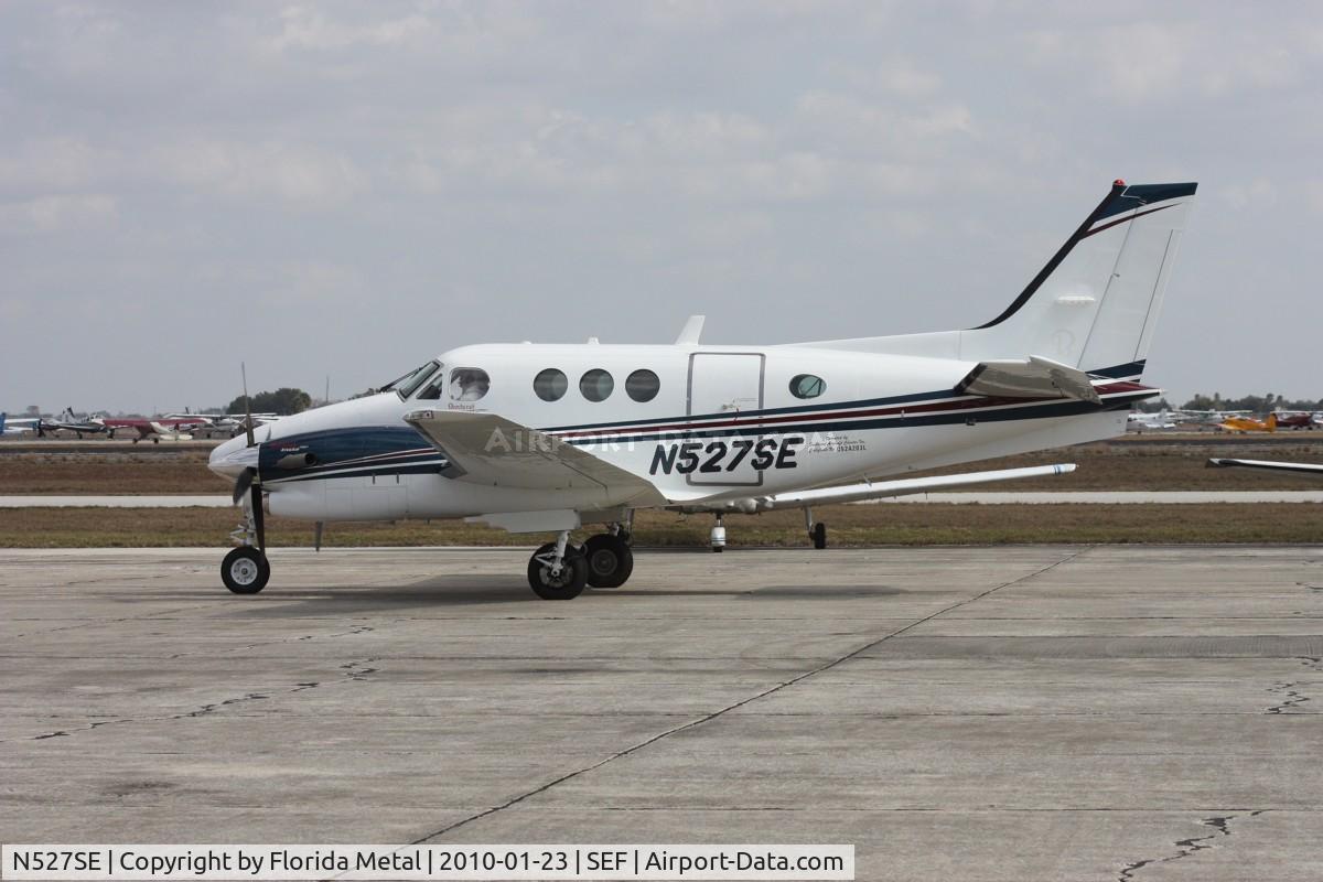 N527SE, 2007 Hawker Beechcraft Corp C90GT C/N LJ-1850, Beech C90GT