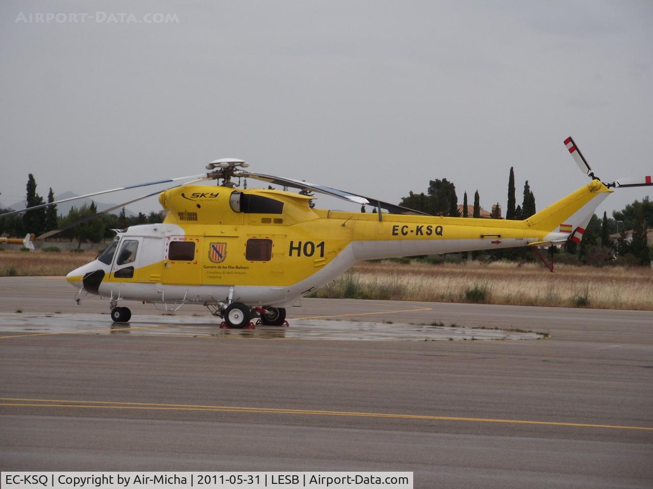EC-KSQ, 1997 PZL-Swidnik W-3A2 Sokol C/N 370508, Hispanica de Aviacion, PZL W-3A2 Sokol, CN: 370508
