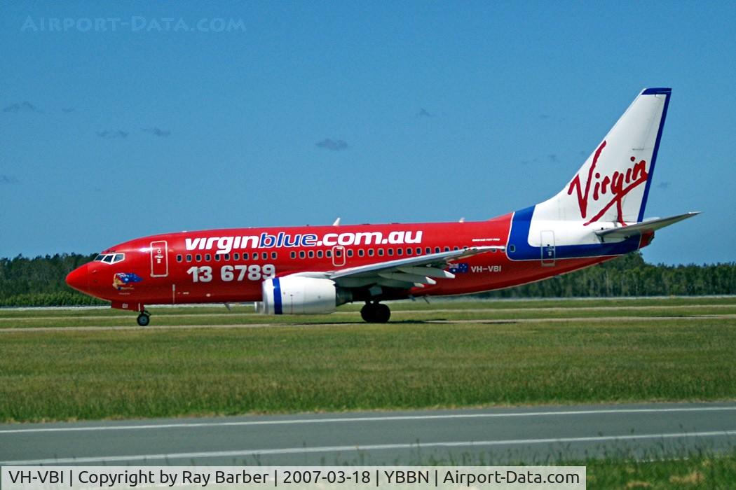 VH-VBI, 2002 Boeing 737-7Q8 C/N 30644, Boeing 737-7Q8 [30644] (Virgin Blue) Brisbane-International~VH 18/03/2007