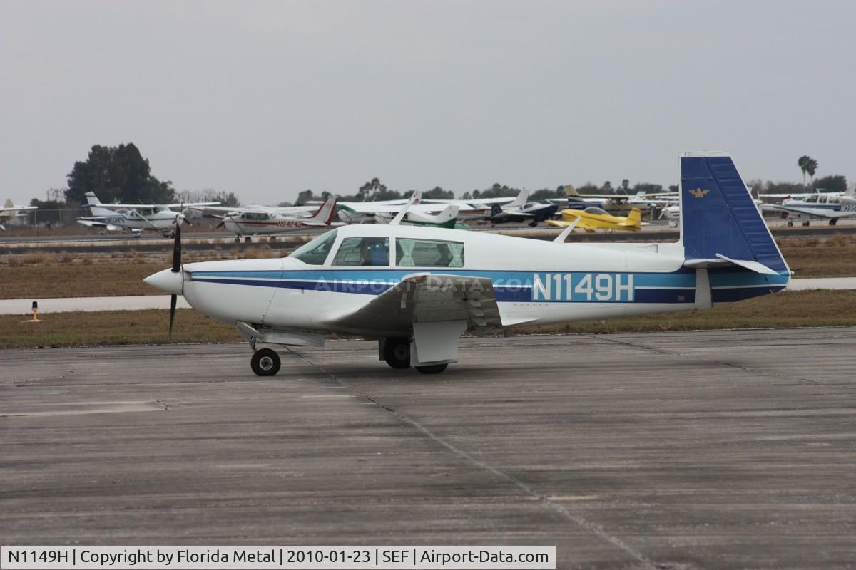 N1149H, 1981 Mooney M20K C/N 25-0607, Mooney M20K