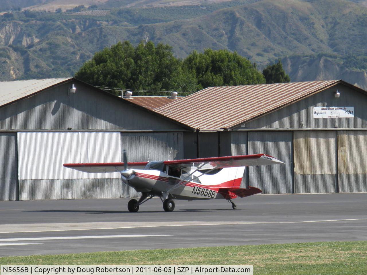 N5656B, 1983 Maule M-7-235 Super Rocket C/N 4002C, 1983 Maule M-7-235 SUPER ROCKET, Lycoming O-540-W1A5 235 Hp, taxi to 04