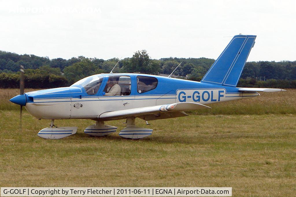 G-GOLF, 1982 Socata TB-10 Tobago C/N 250, One of the aircraft at the 2011 Merlin Pageant held at Hucknall Airfield