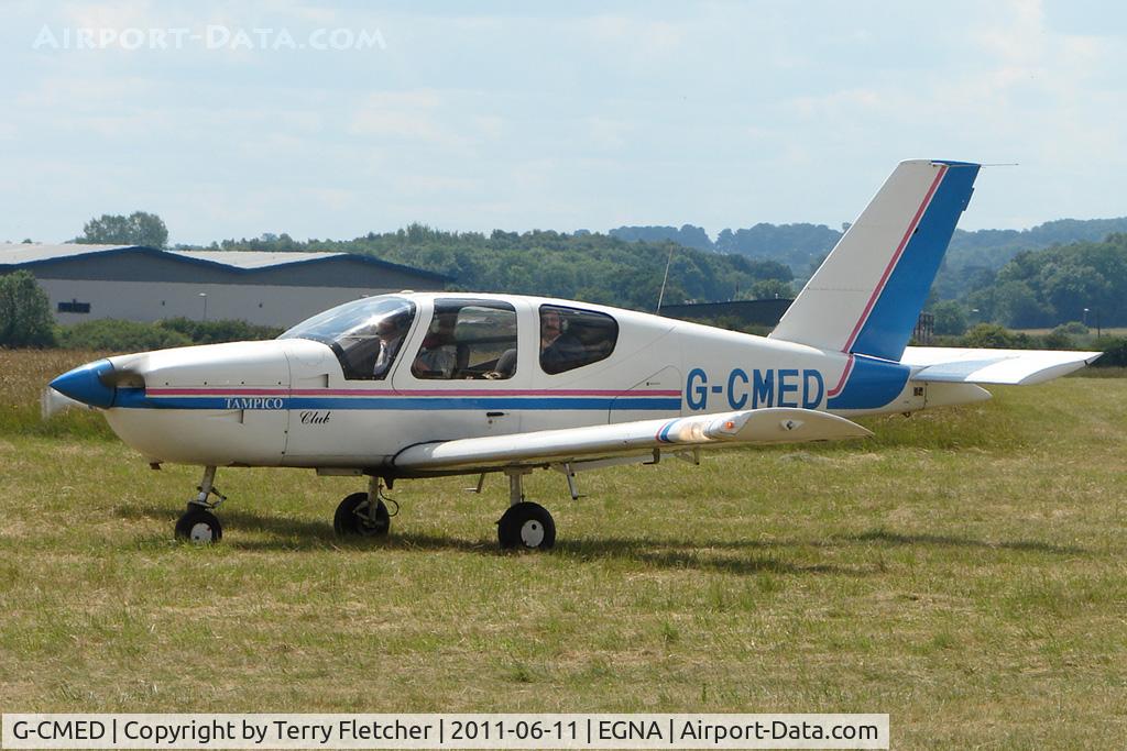 G-CMED, 2000 Socata TB-9 Tampico C/N 1867, One of the aircraft at the 2011 Merlin Pageant held at Hucknall Airfield