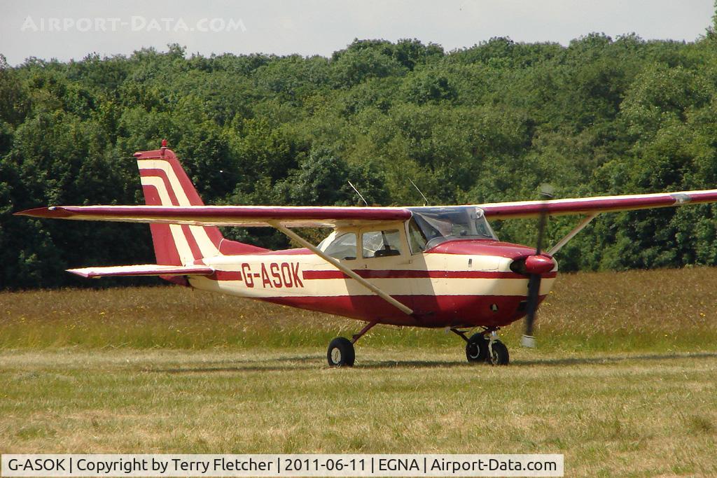 G-ASOK, 1964 Reims Cessna F172E Skyhawk C/N 0057, One of the aircraft at the 2011 Merlin Pageant held at Hucknall Airfield