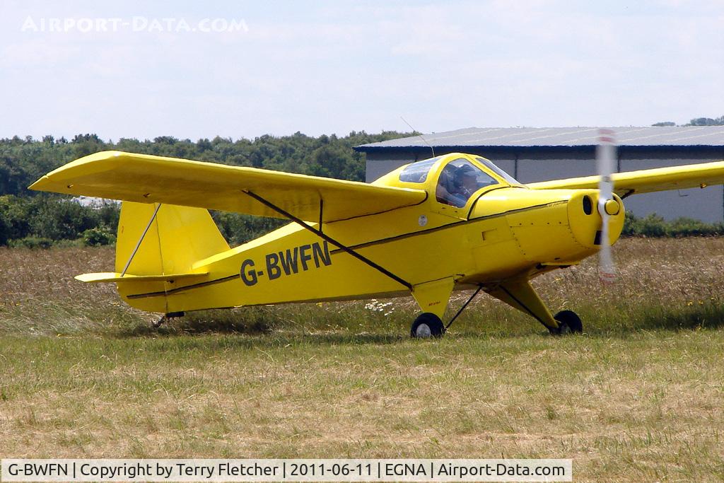 G-BWFN, 1995 Hapi Cygnet SF-2A C/N PFA 182-11335, One of the aircraft at the 2011 Merlin Pageant held at Hucknall Airfield