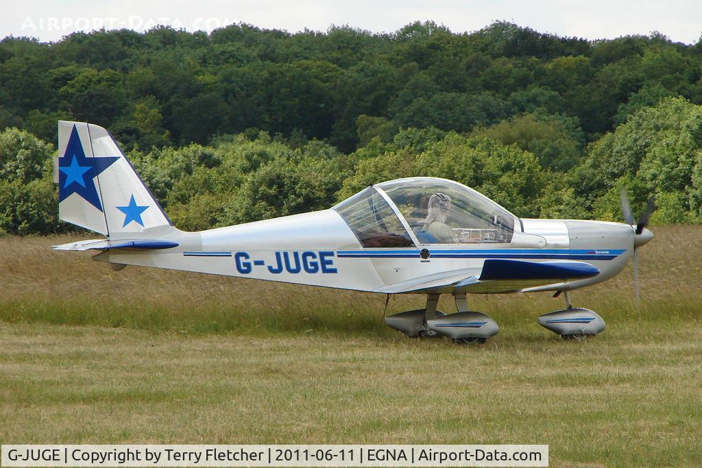 G-JUGE, 2003 Cosmik EV-97 TeamEurostar UK C/N 1709, One of the aircraft at the 2011 Merlin Pageant held at Hucknall Airfield
