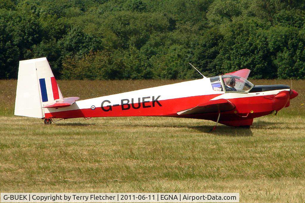 G-BUEK, 1977 Slingsby T-61F Venture T2 C/N 1879, One of the aircraft at the 2011 Merlin Pageant held at Hucknall Airfield