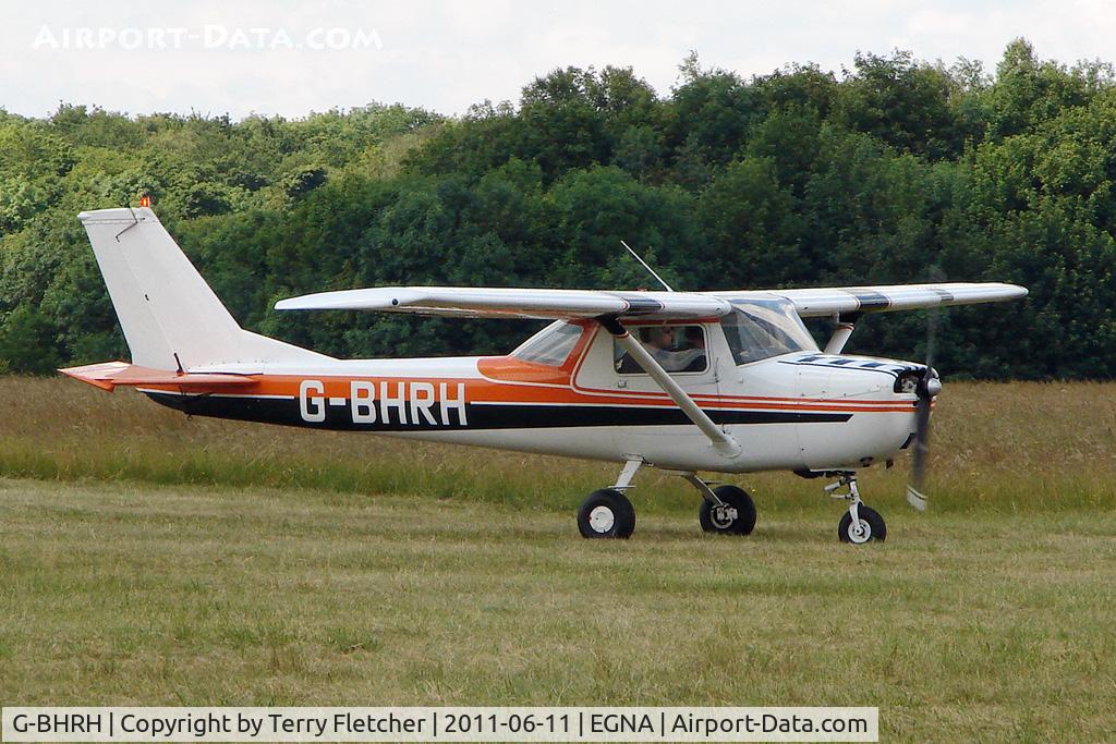 G-BHRH, 1970 Reims FA150K Aerobat C/N 0056, One of the aircraft at the 2011 Merlin Pageant held at Hucknall Airfield