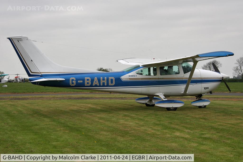 G-BAHD, 1972 Cessna 182P Skylane Skylane C/N 18261501, Cessna 182P Skylane at Breighton Airfiel, UK in April 2011.