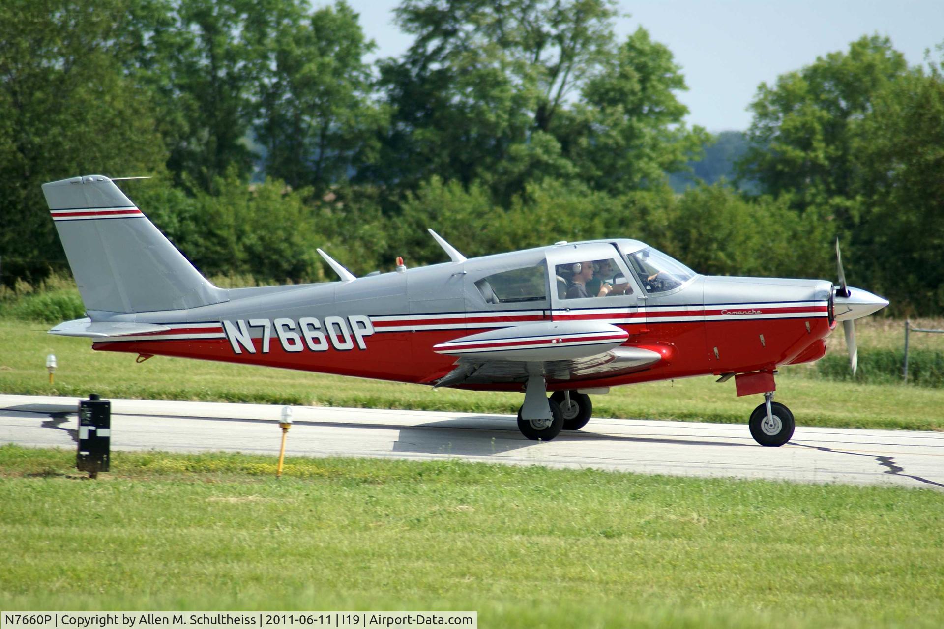 N7660P, 1961 Piper PA-24 C/N 24-2873, 1961 Piper PA-24