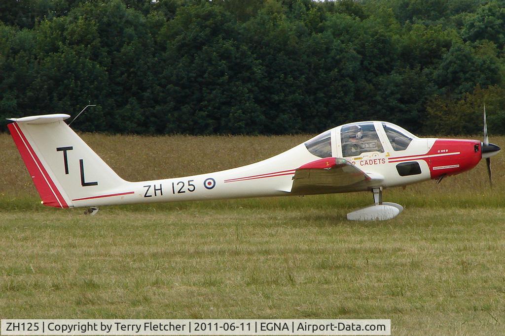 ZH125, Grob G-109B Vigilant T1 C/N 6518, One of the aircraft at the 2011 Merlin Pageant held at Hucknall Airfield