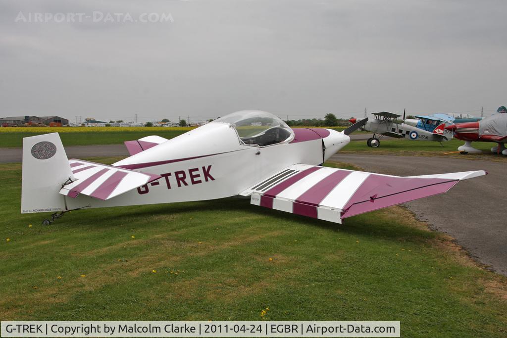 G-TREK, 1995 Jodel D-18 C/N PFA 169-11265, Jodel D-18 at Breighton Airfield in April 2011.