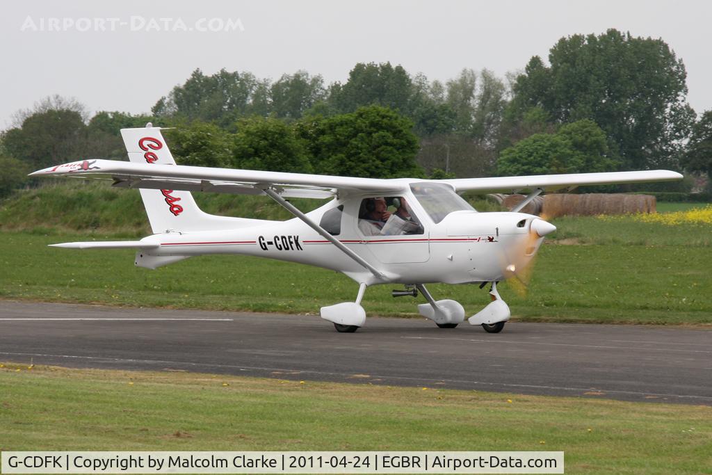 G-CDFK, 2006 Jabiru UL-450 Calypso C/N PFA 274A-14144, Jabiru UL450 at Breighton Airfield, UK in April 2011.