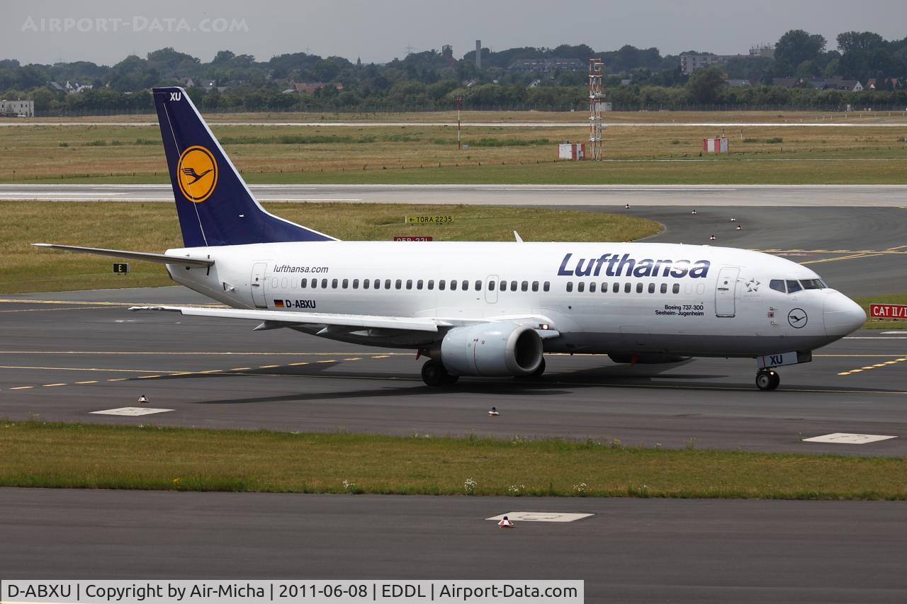 D-ABXU, 1989 Boeing 737-330 C/N 24282, Lufthansa, Name: Seeheim-Jugenheim