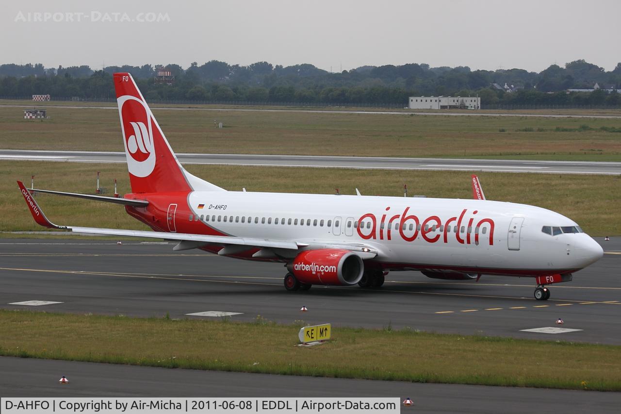 D-AHFO, 2000 Boeing 737-8K5 C/N 27987, Air Berlin