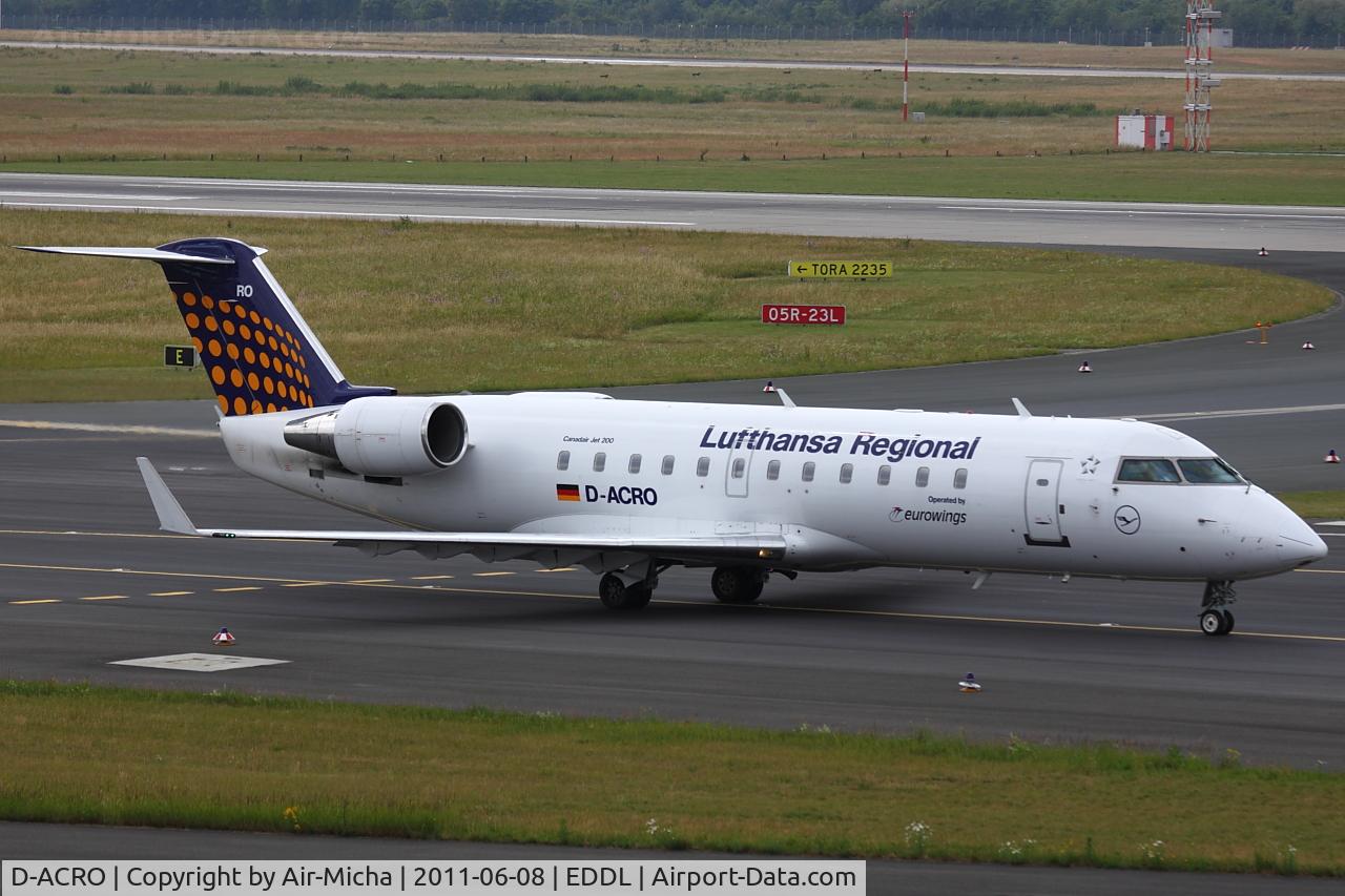 D-ACRO, 2001 Canadair CRJ-200LR (CL-600-2B19) C/N 7494, Eurowings