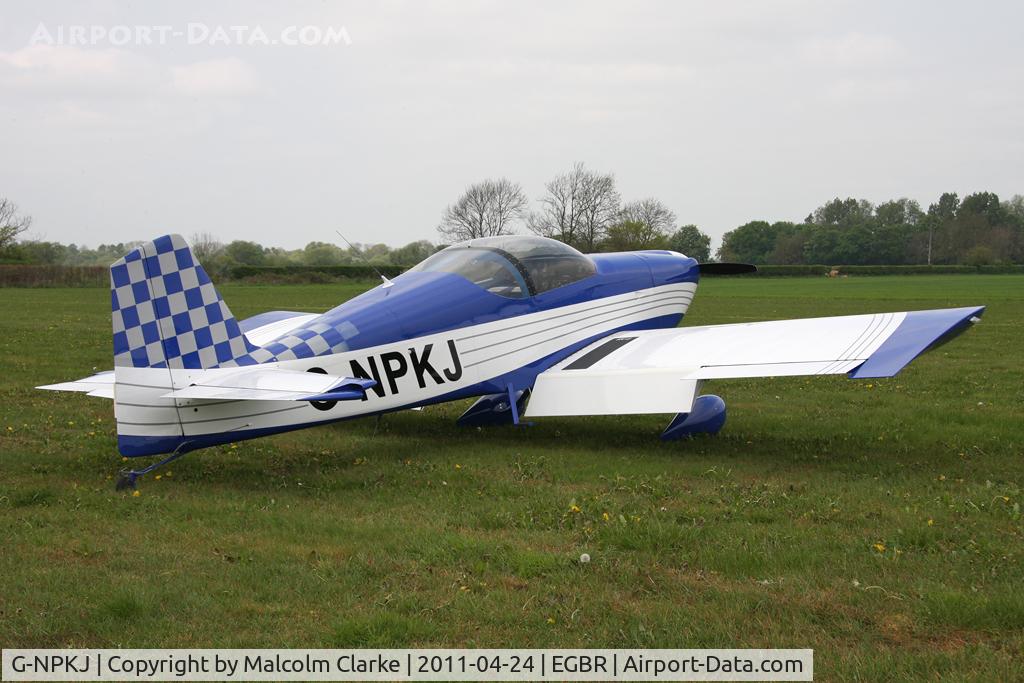 G-NPKJ, 1998 Vans RV-6 C/N PFA 181-13138, Vans RV-6 at Breighton Airfield, UK in April 2011.