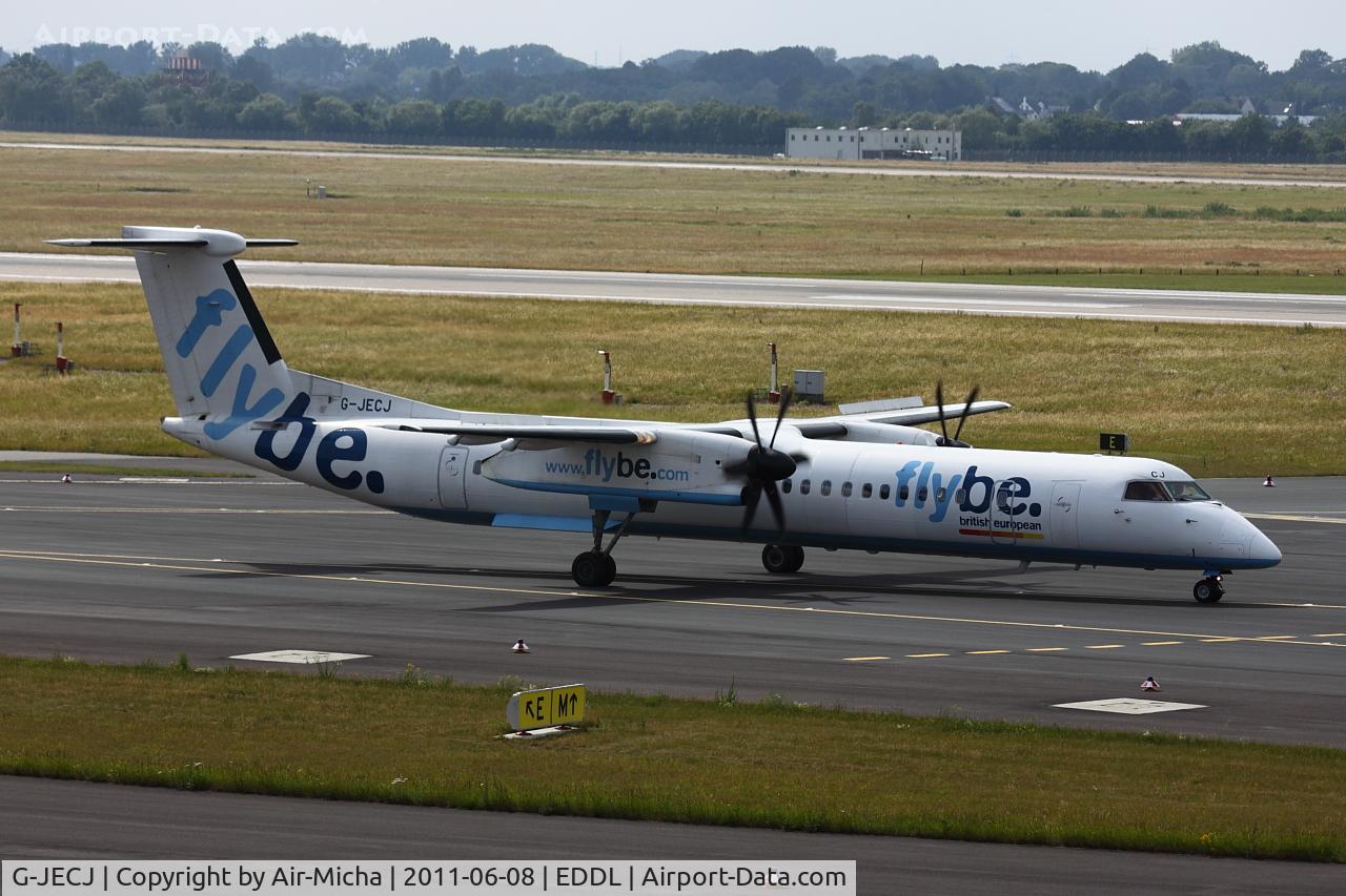 G-JECJ, 2005 De Havilland Canada DHC-8-402Q Dash 8 C/N 4110, Flybe