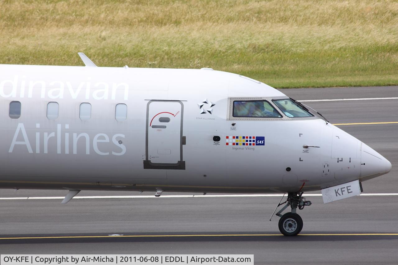 OY-KFE, 2009 Bombardier CRJ-900ER (CL-600-2D24) C/N 15224, SAS, Name: Ingemar Viking