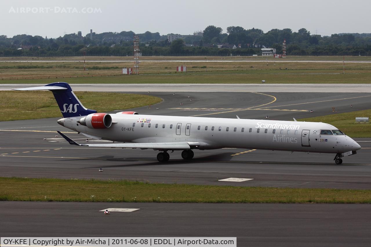 OY-KFE, 2009 Bombardier CRJ-900ER (CL-600-2D24) C/N 15224, SAS, Name: Ingemar Viking