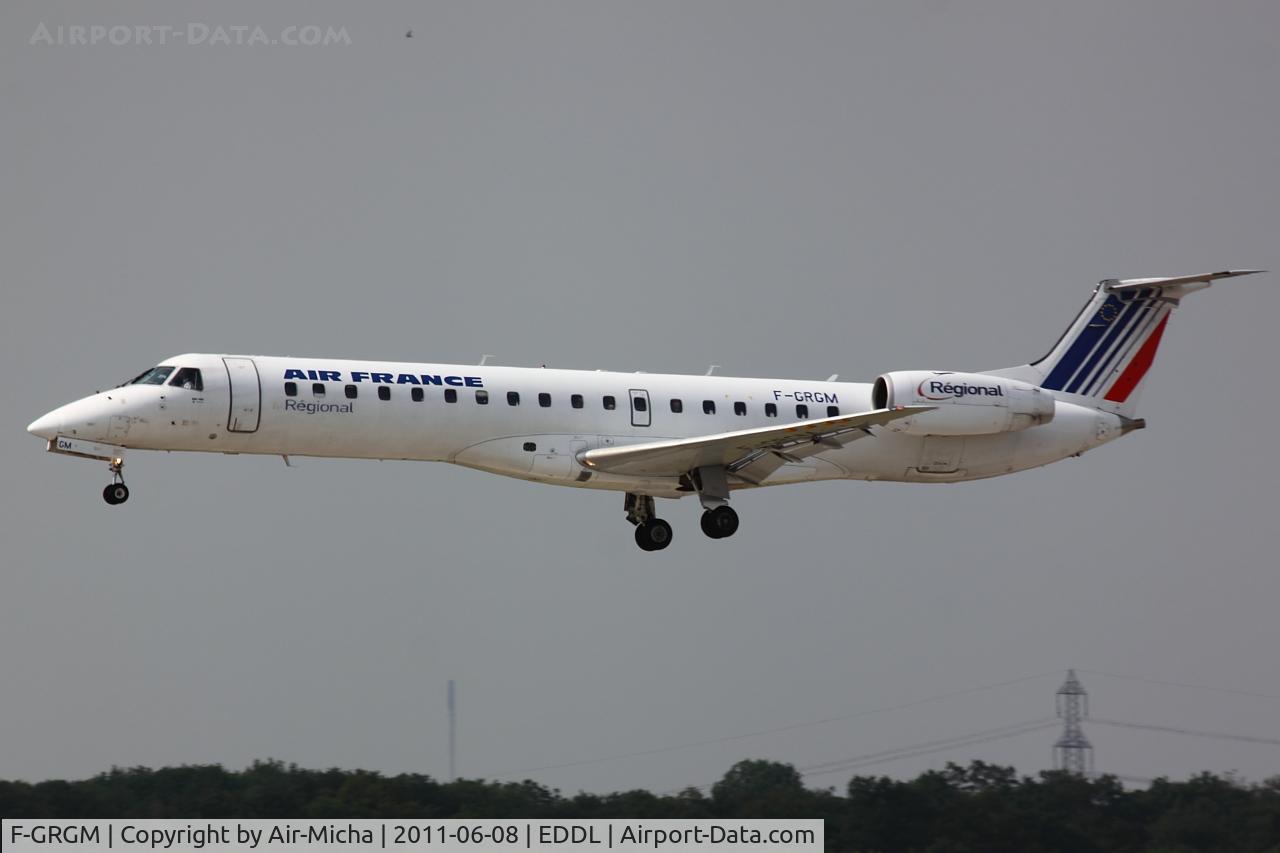 F-GRGM, 2001 Embraer EMB-145EU (ERJ-145EU) C/N 145418, Regional
