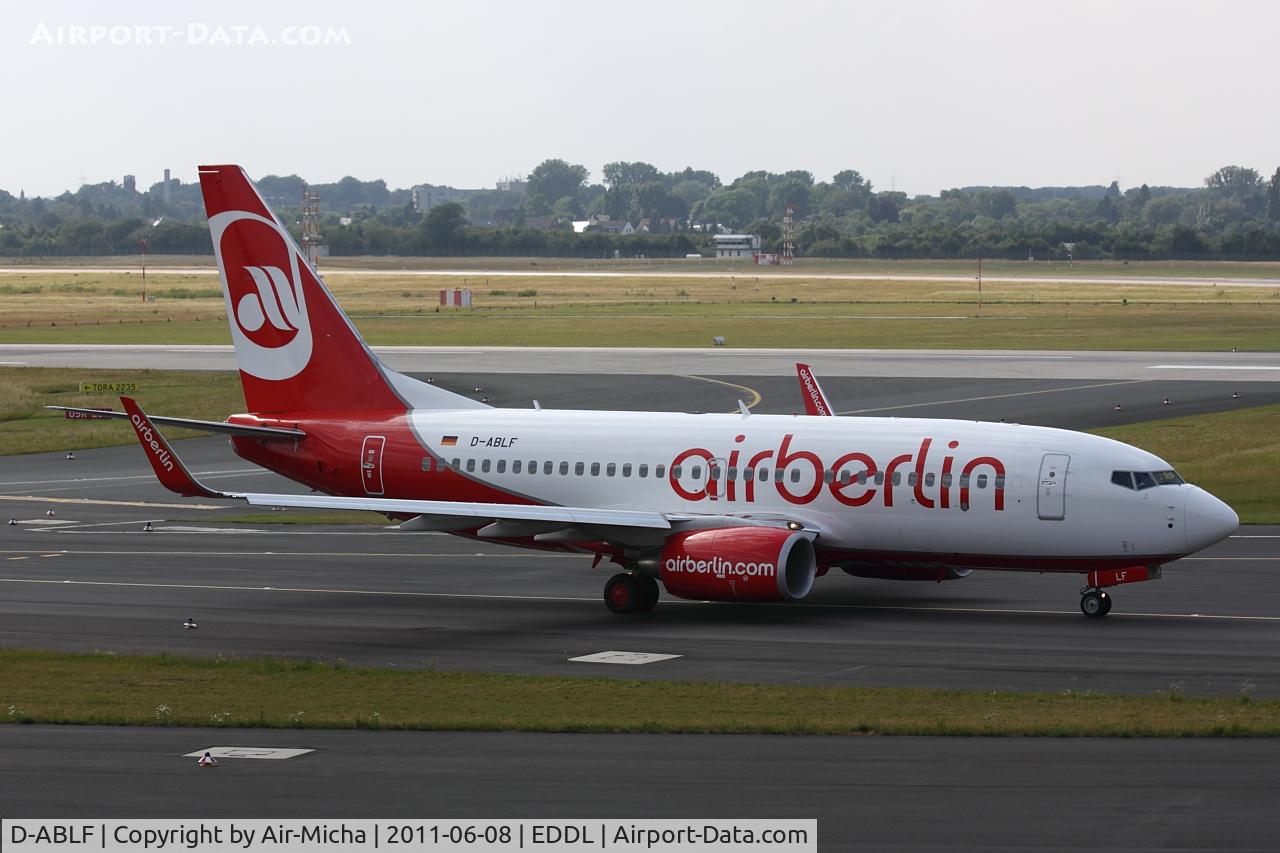 D-ABLF, 2010 Boeing 737-76J C/N 36874, Air Berlin