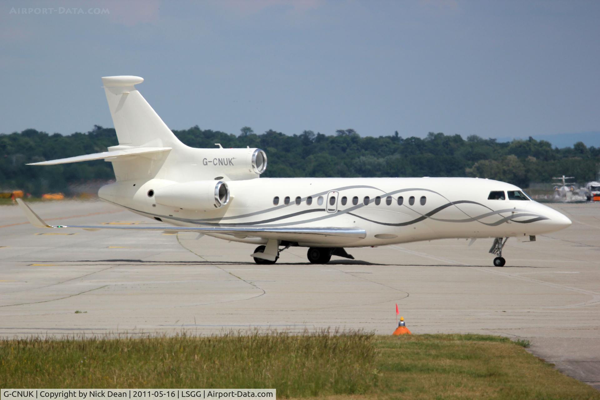 G-CNUK, 2008 Dassault Falcon 7X C/N 052, LSGG/GVA