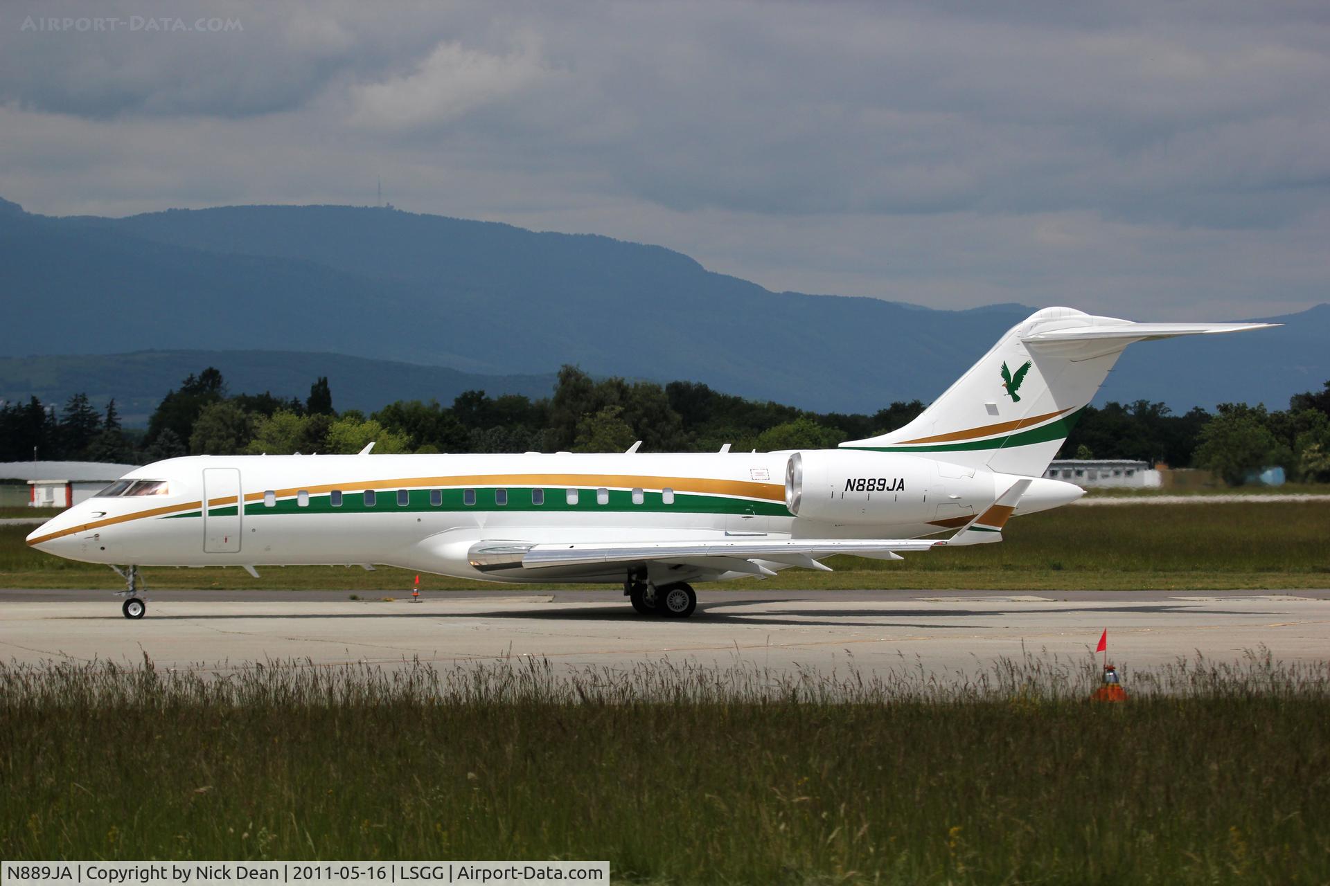 N889JA, 2004 Bombardier BD-700-1A10 Global Express C/N 9148, LSGG/GVA
