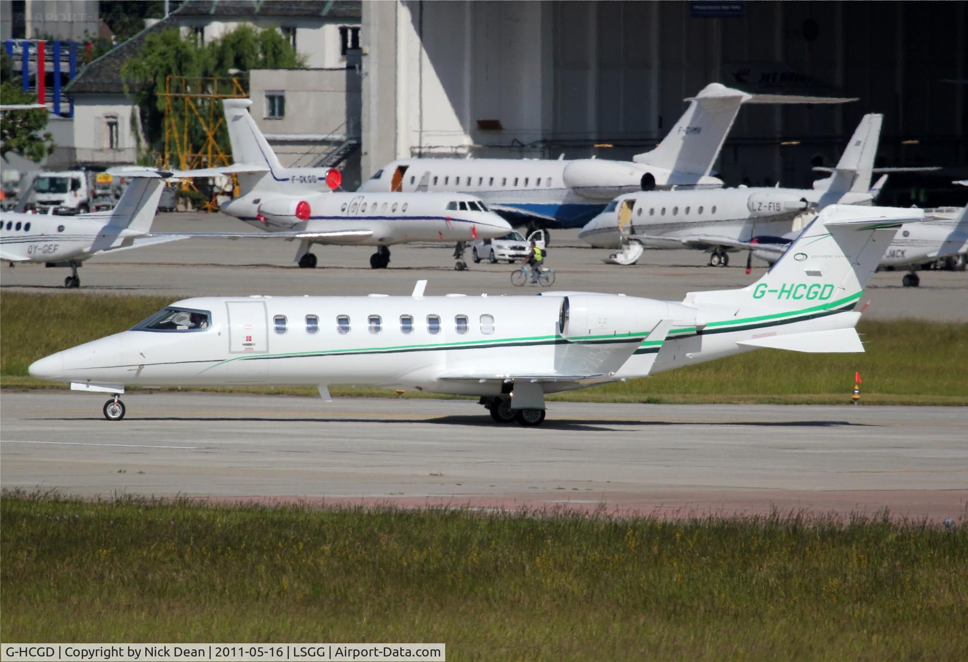 G-HCGD, 2003 Learjet 45 C/N 328, LSGG/GVA