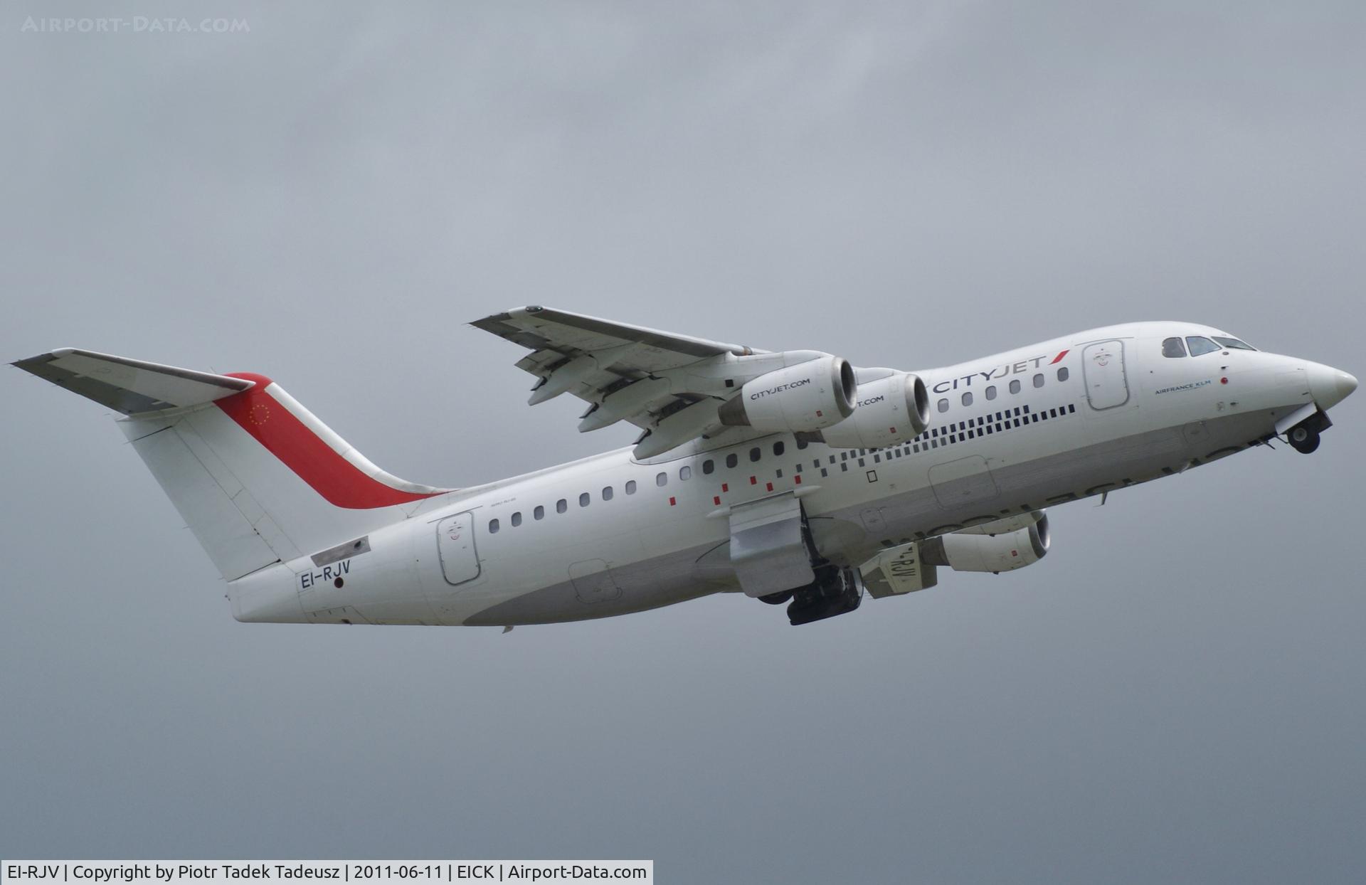 EI-RJV, 2000 British Aerospace Avro 146-RJ85A C/N E2370, Cork.