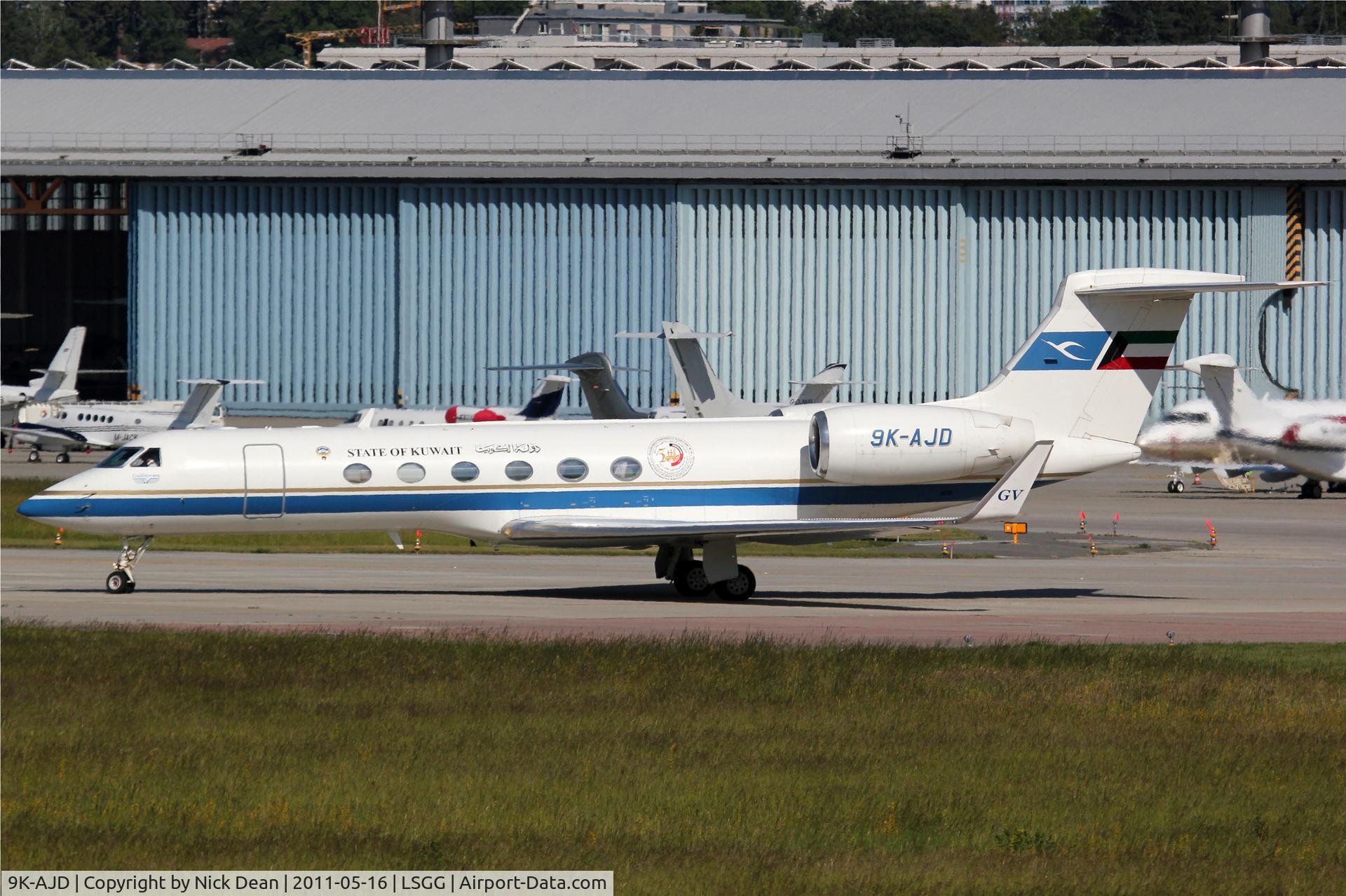 9K-AJD, 1999 Gulfstream Aerospace G-V Gulfstream V C/N 560, LSGG/GVA
