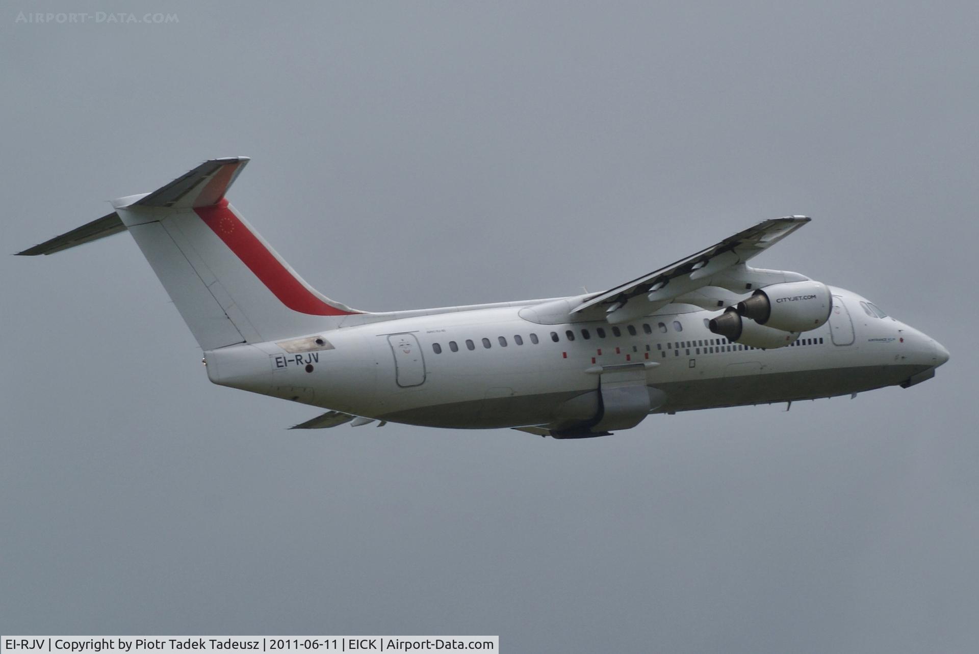 EI-RJV, 2000 British Aerospace Avro 146-RJ85A C/N E2370, Cork.