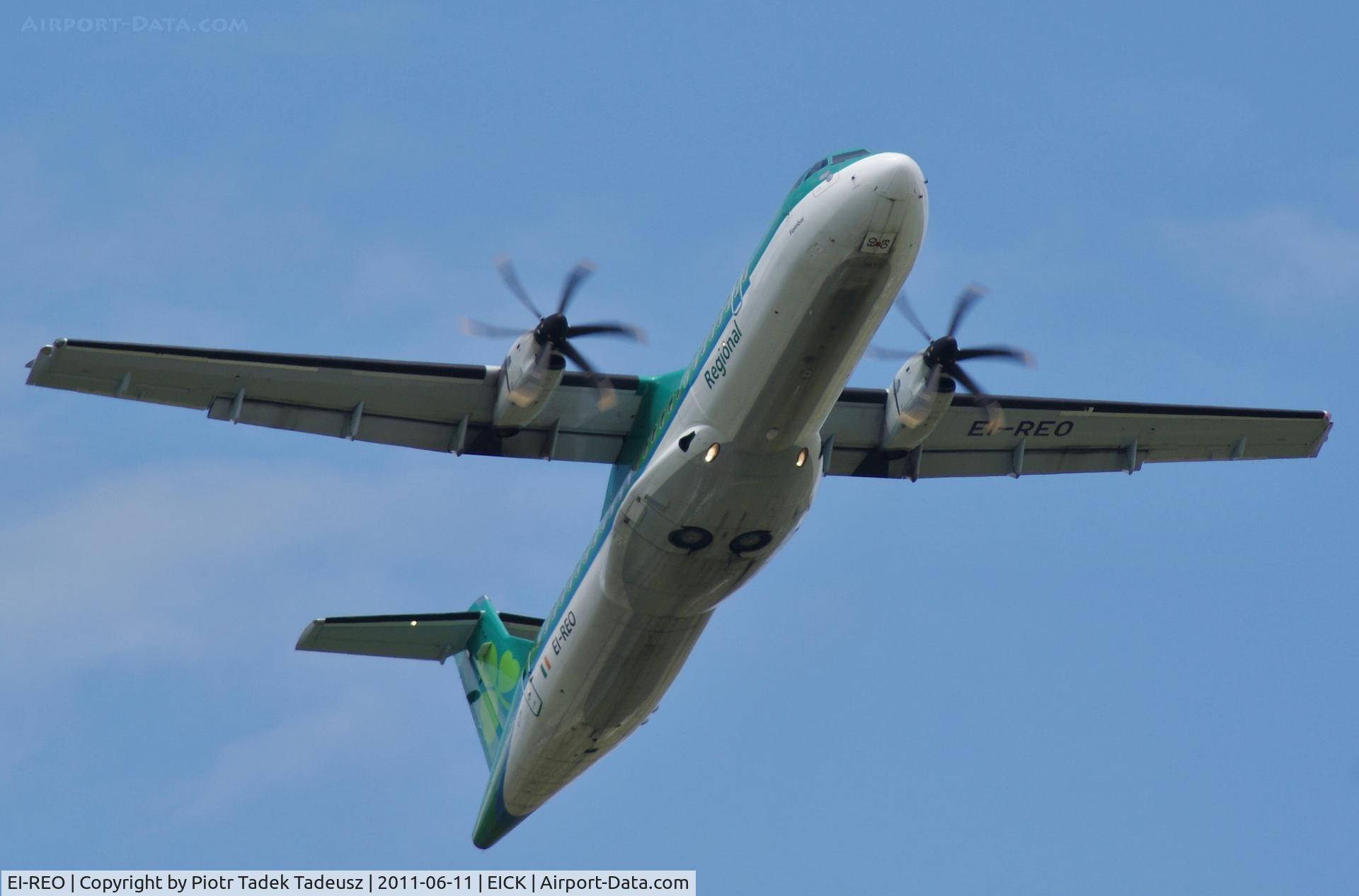 EI-REO, 2008 ATR 72-212A C/N 787, Cork.