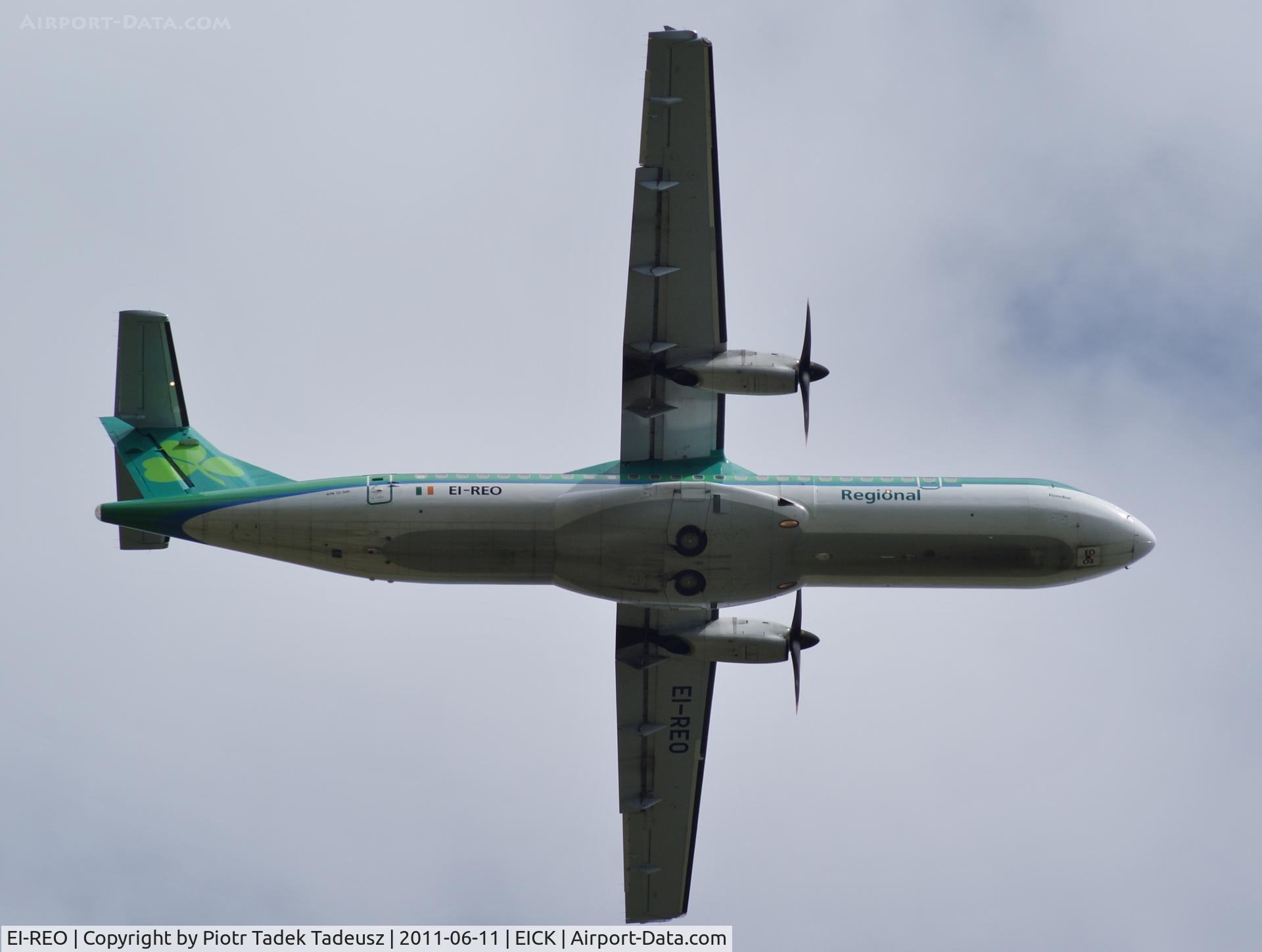 EI-REO, 2008 ATR 72-212A C/N 787, Cork.