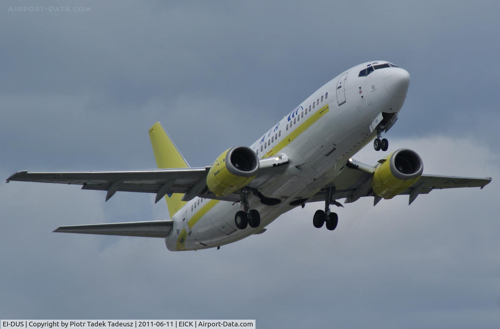 EI-DUS, 1988 Boeing 737-3M8(QC) C/N 24021, Cork.