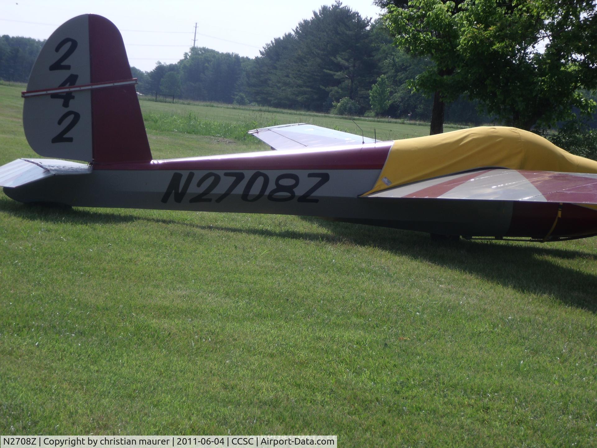 N2708Z, 1964 Schweizer SGS 1-26C C/N 242, ccsc126