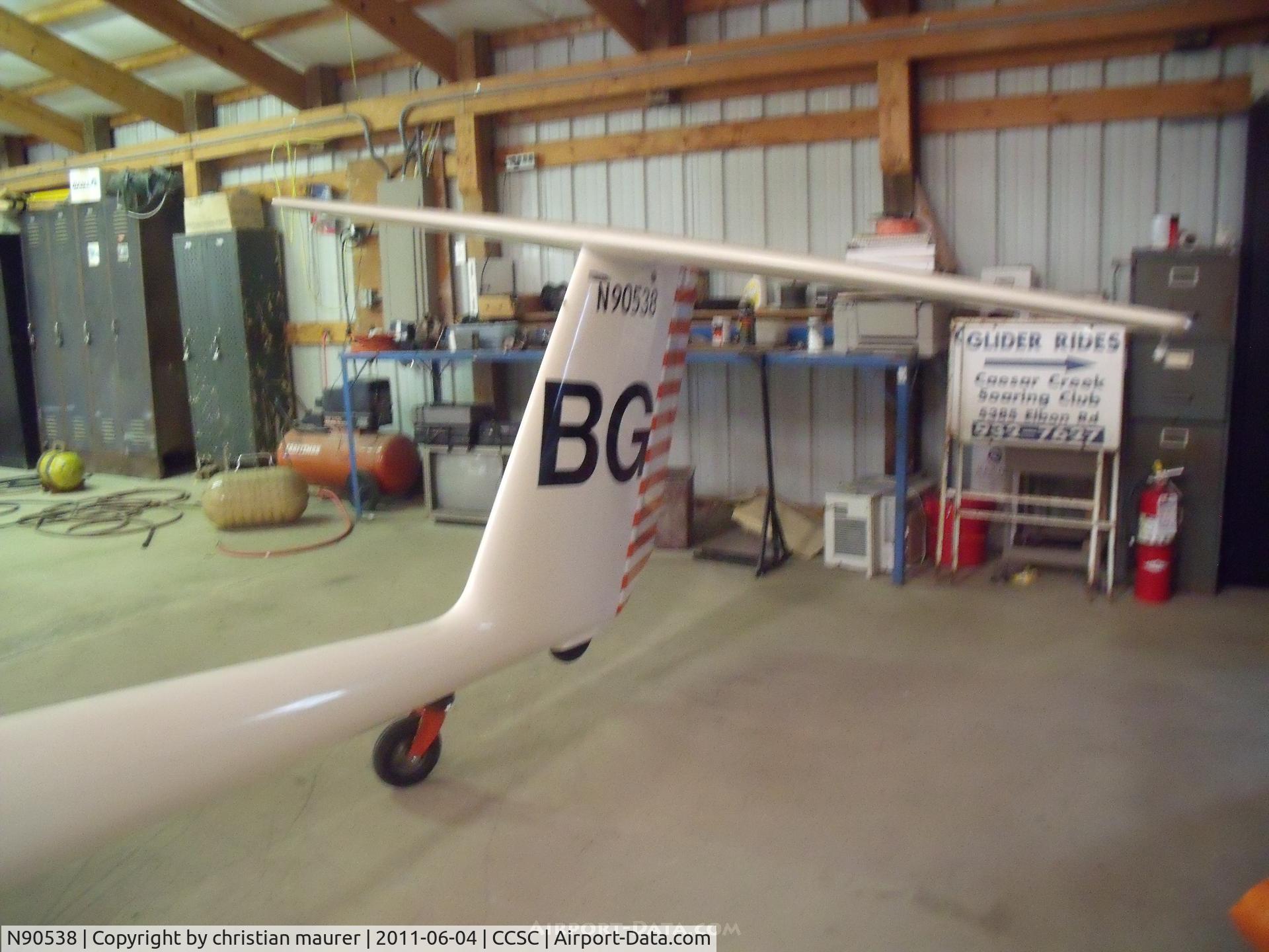 N90538, 1981 Grob G-102 Standard Astir III C/N 5531S, at ccsc