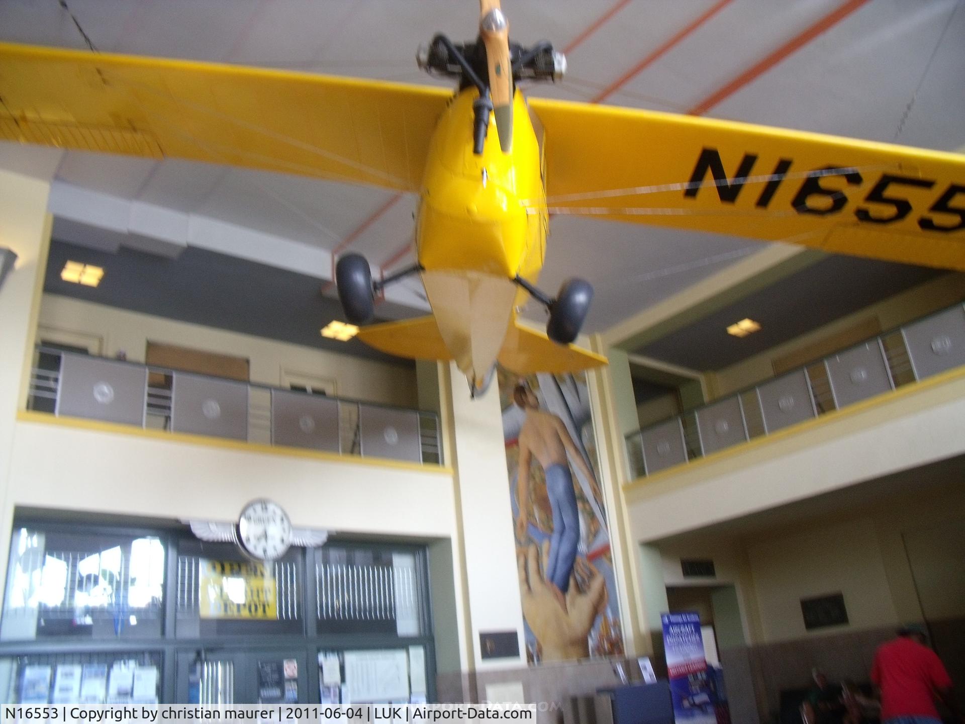 N16553, 1956 Aeronca C-3 C/N A-695, at luk term...