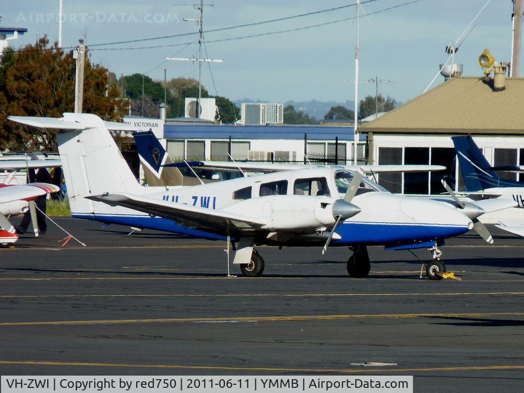 VH-ZWI, 1979 Piper PA-44-180 Seminole C/N 44-7995219, Zulu Whisky India at Moorabbin